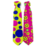 Corbatas Neón para Fiestas Abba Party