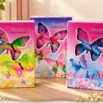 Agenda caja porta notas Mariposas Abba Shirley