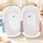 Bañera infantil blanca ergonómica Abba Shirley