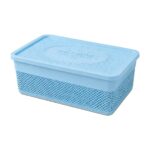 Caja organizadora calada con tapa mediana Abba Shirley