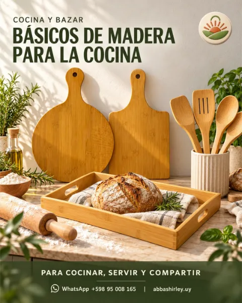 Catálogo Básicos de madera para la cocina Abba Shirley