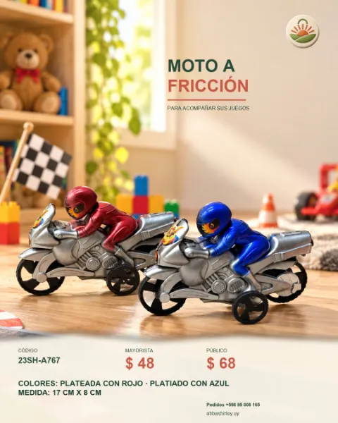 Catálogo Motos a fricción Abba Shirley