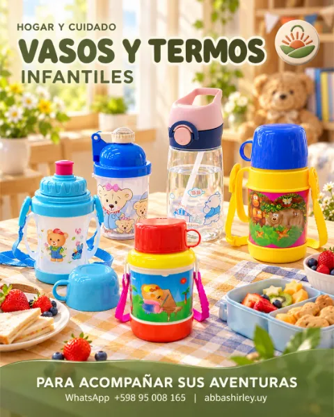 Catálogo Vasos y termos infantiles Abba Shirley