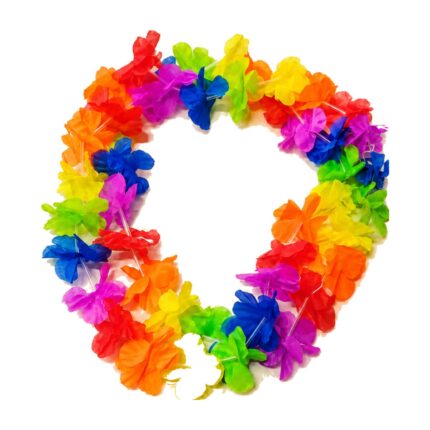 Collares hawaianos multicolor (pack x12) Abba Shirley