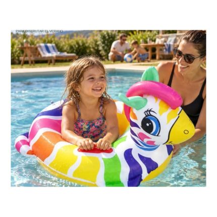 Flotador para bebé cebra multicolor Abba Shirley