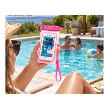 Funda impermeable para celular Abba Shirley