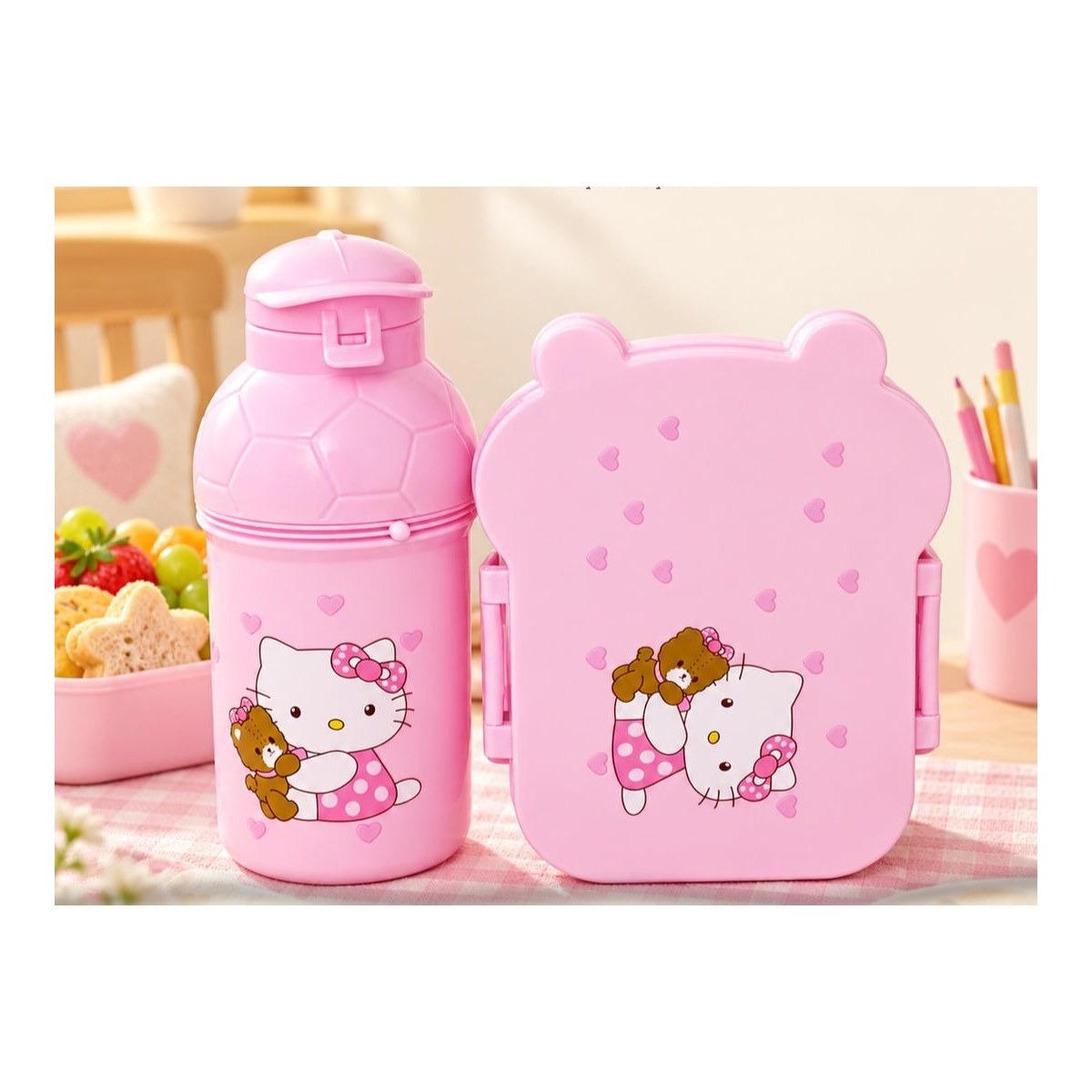 Kit lonchera con botella Modelo 09 24SH-227 Kit lonchera con botella Modelo 09 Abba Shirley
