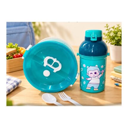 Kit lonchera redonda con botella Modelo 08 Abba Shirley