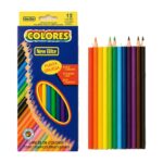Lápices de colores x12 punta gruesa Abba Shirley