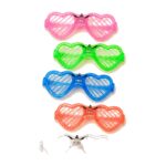 Lentes corazón con luz Abba Shirley