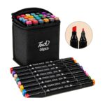 Marcadores de doble punta x36 en estuche Abba Shirley