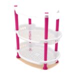 Organizador plástico ovalado 3 estantes Abba Shirley