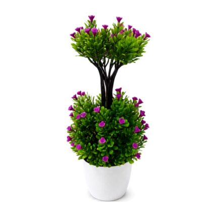 Planta decorativa con flores en maceta ovalada 23 cm Abba Shirley