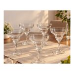Set de 6 copas de champagne Abba Shirley