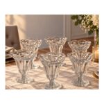 Set de 6 copas de postre Abba Shirley