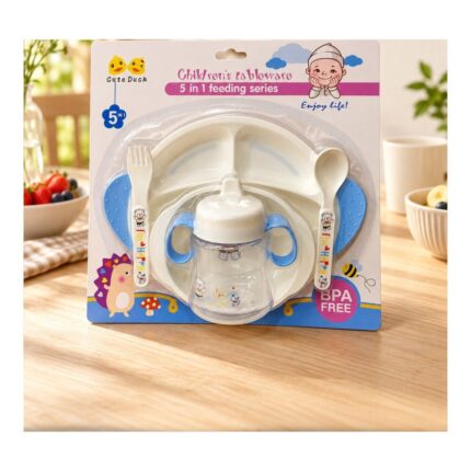 Set de alimentación infantil 5 en 1 Abba Shirley