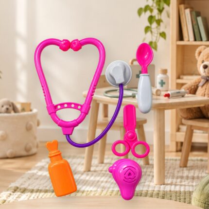 Set médico básico rosa Abba Shirley