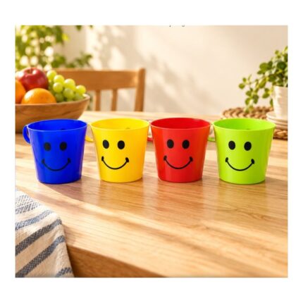 Taza plástica Carita feliz Abba Shirley