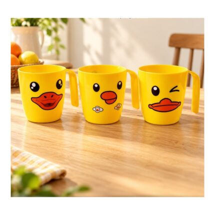 Taza plástica infantil Patito Abba Shirley